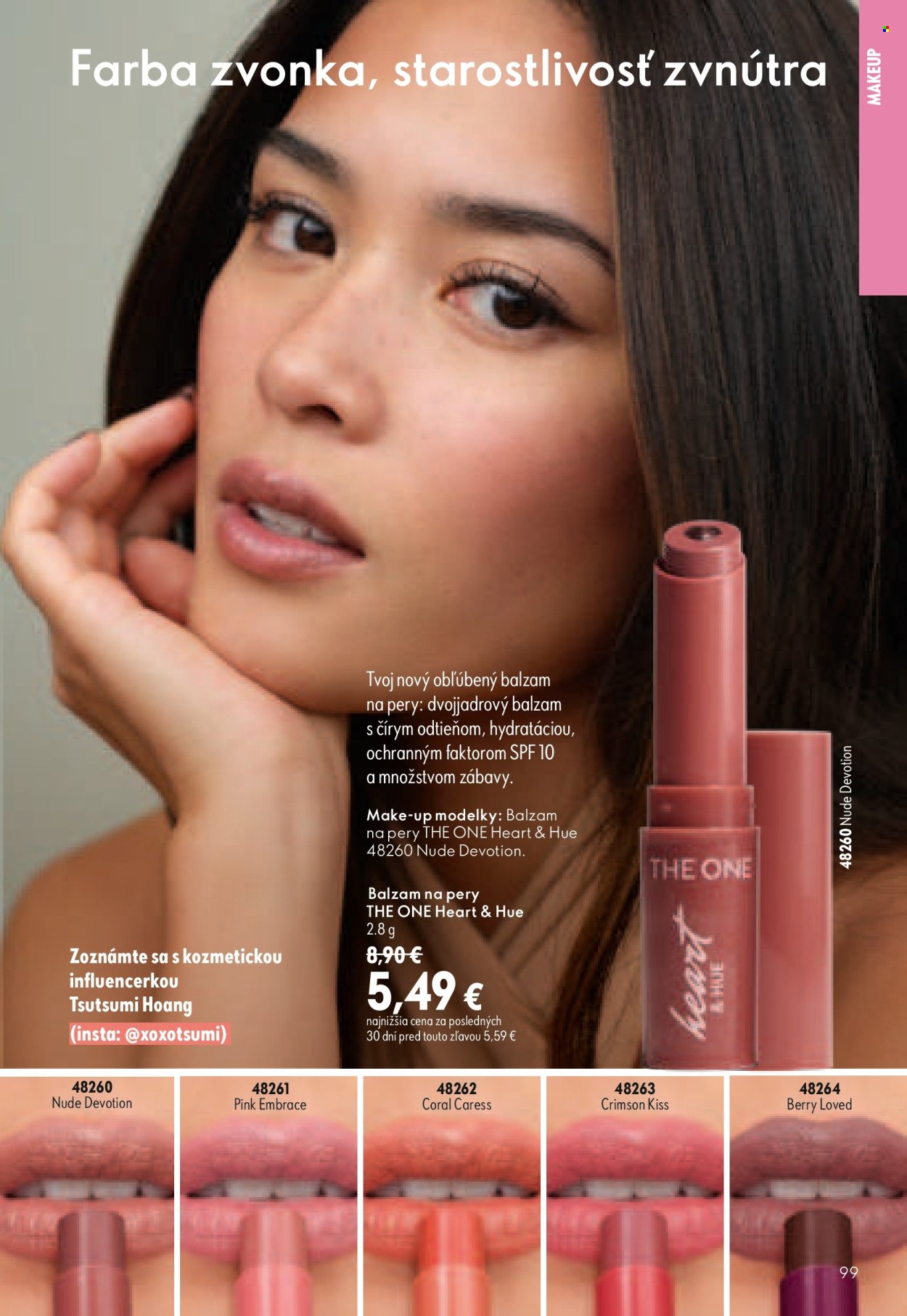 Leták Oriflame - 9.9.2026 - 29.9.2026. Strana 99