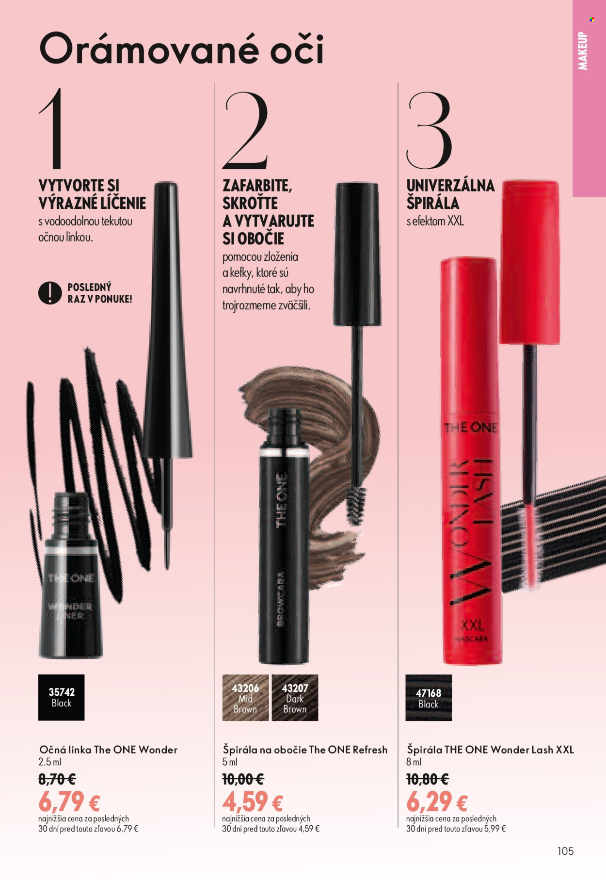 Leták Oriflame - 9.9.2026 - 29.9.2026. Strana 105