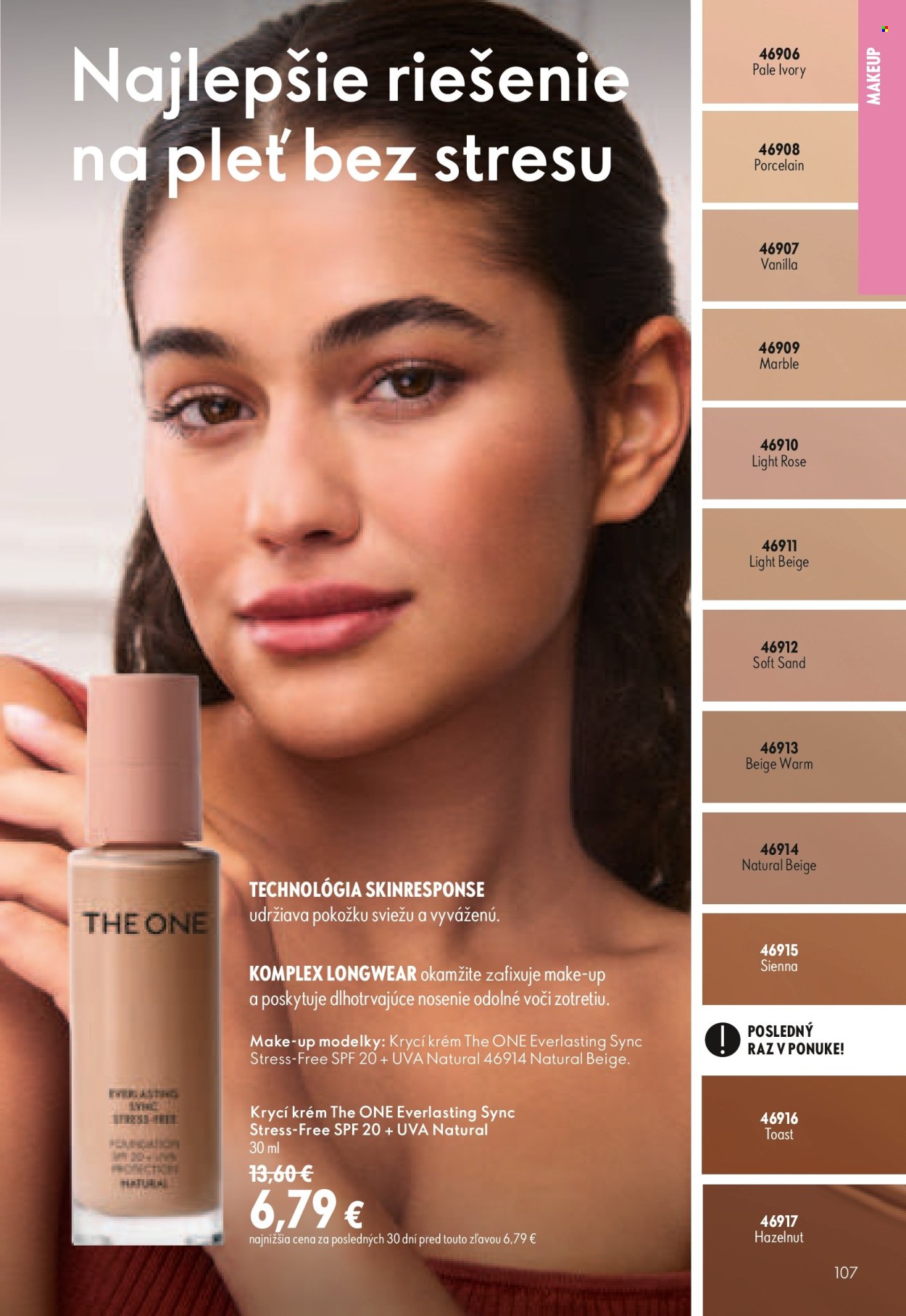 Leták Oriflame - 9.9.2026 - 29.9.2026. Strana 107