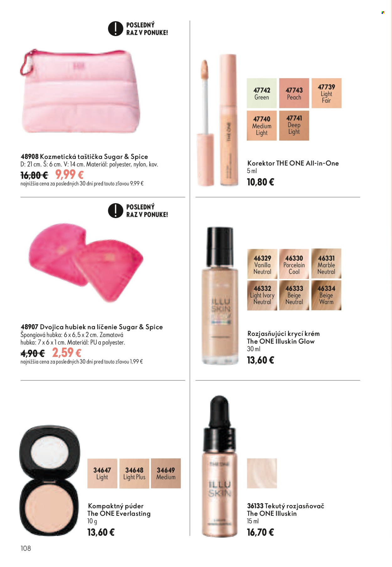 Leták Oriflame - 9.9.2026 - 29.9.2026. Strana 108