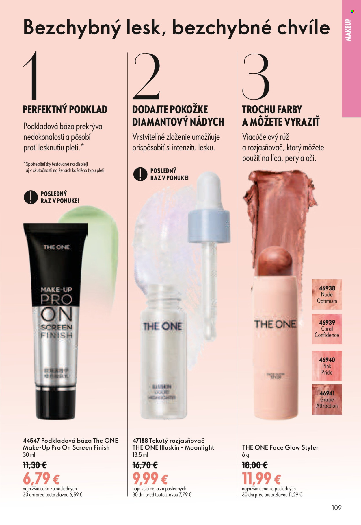 Leták Oriflame - 9.9.2026 - 29.9.2026. Strana 109