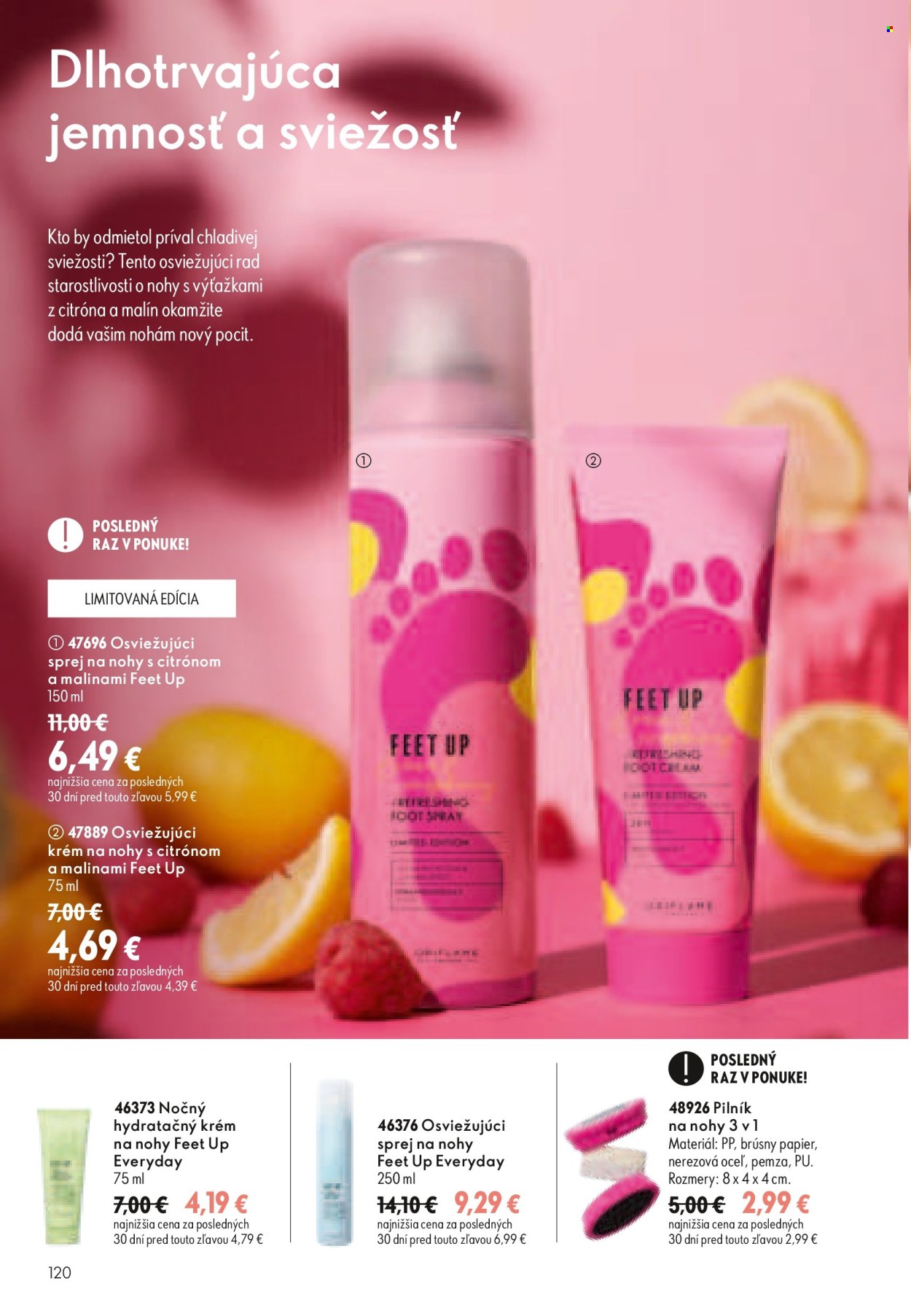 Leták Oriflame - 9.9.2026 - 29.9.2026. Strana 120