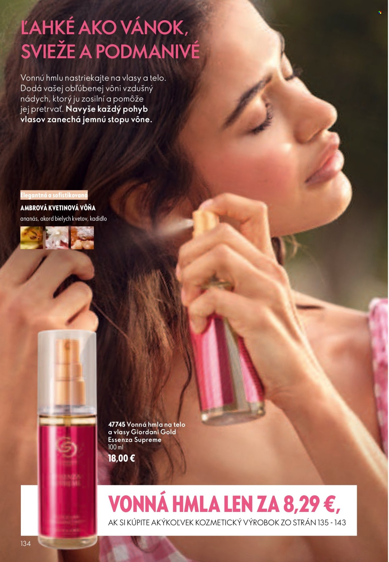 Leták Oriflame - 9.9.2026 - 29.9.2026. Strana 134
