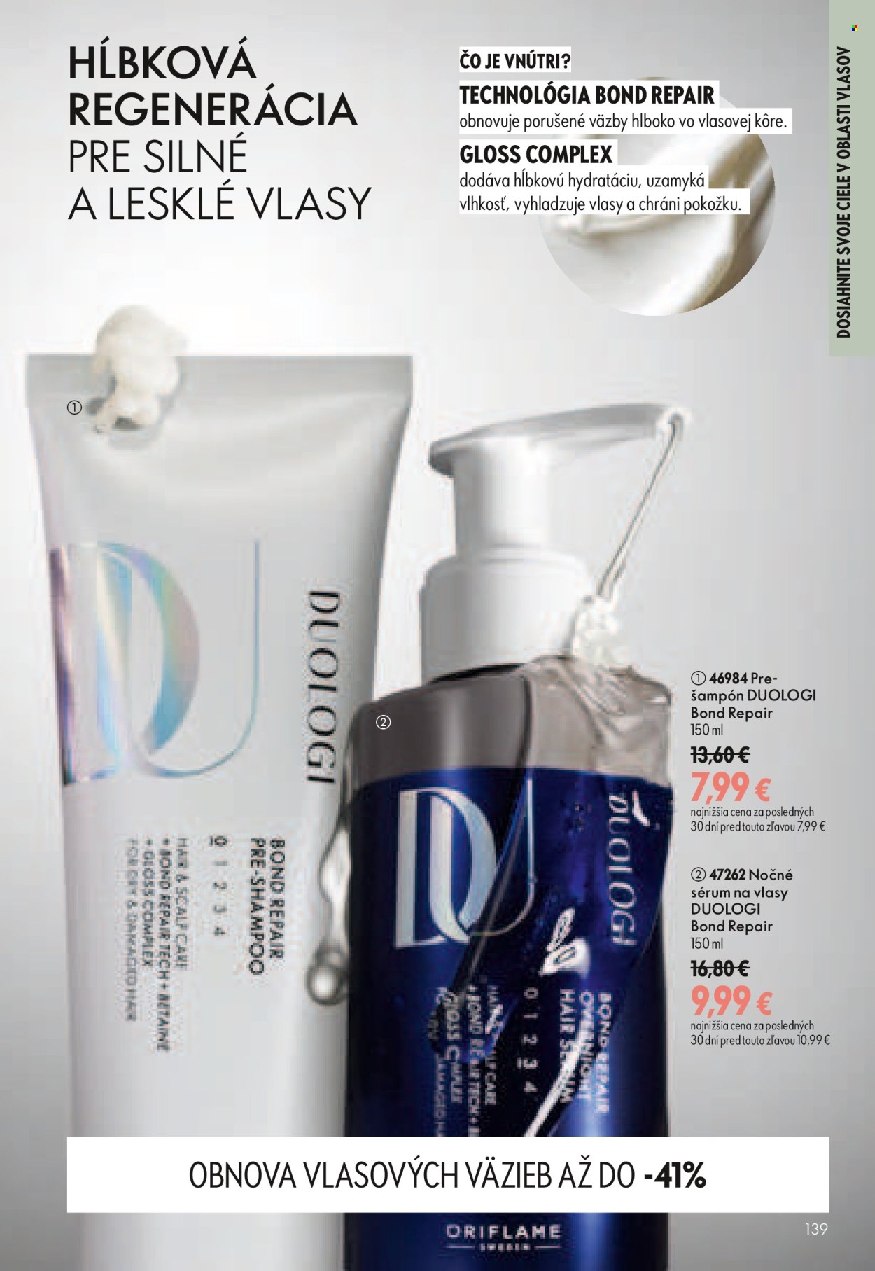 Leták Oriflame - 9.9.2026 - 29.9.2026. Strana 139