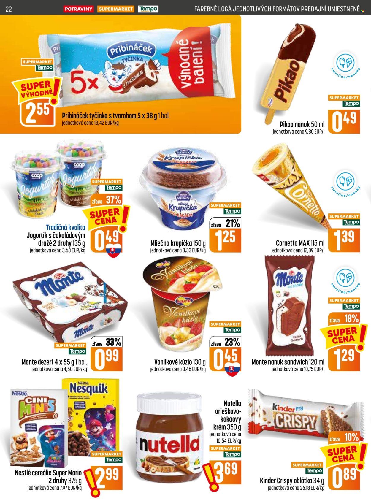 Leták COOP Jednota - 26.8.2026 - 2.9.2026. Strana 22