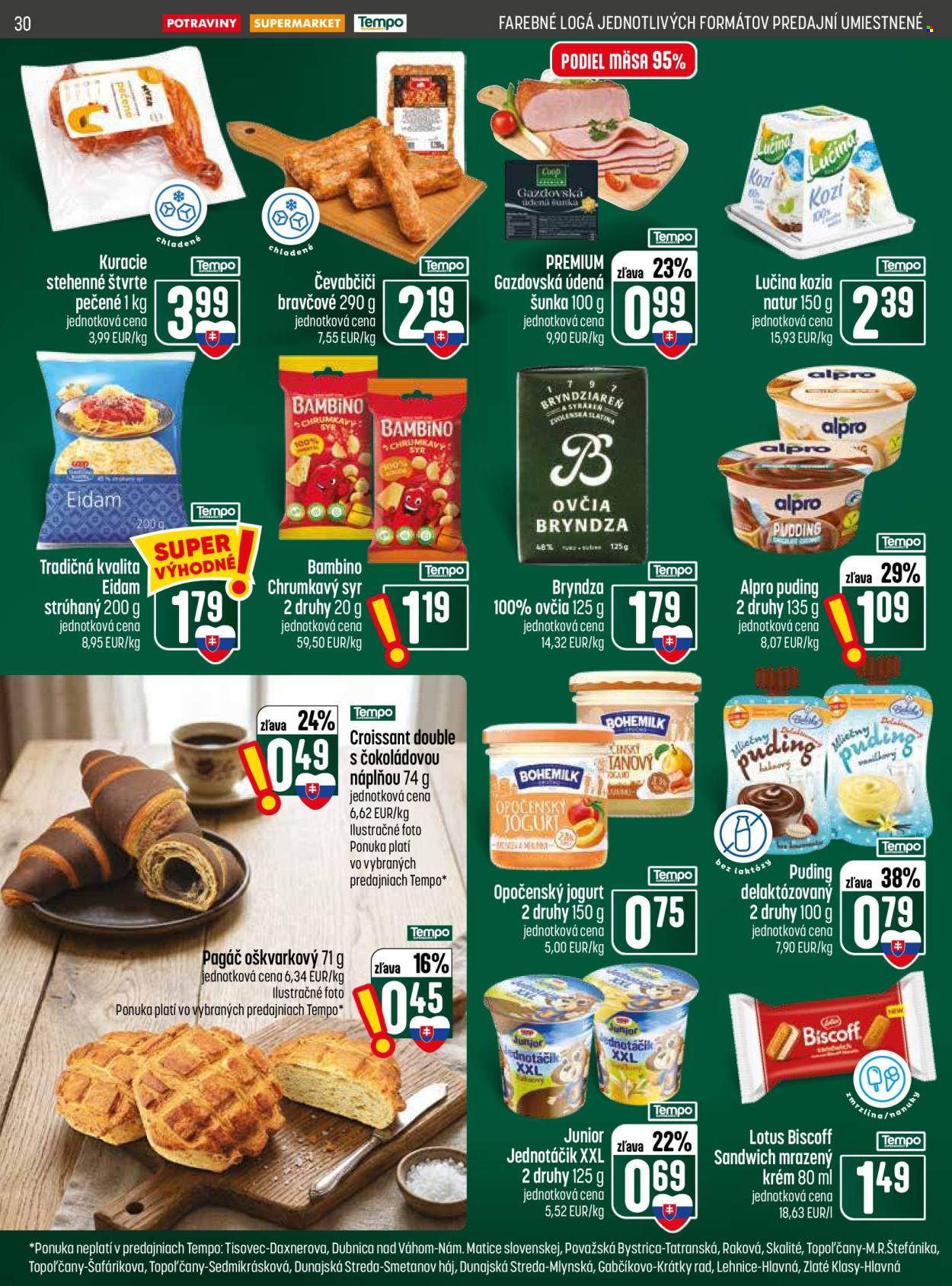 Leták COOP Jednota - 26.8.2026 - 2.9.2026. Strana 30
