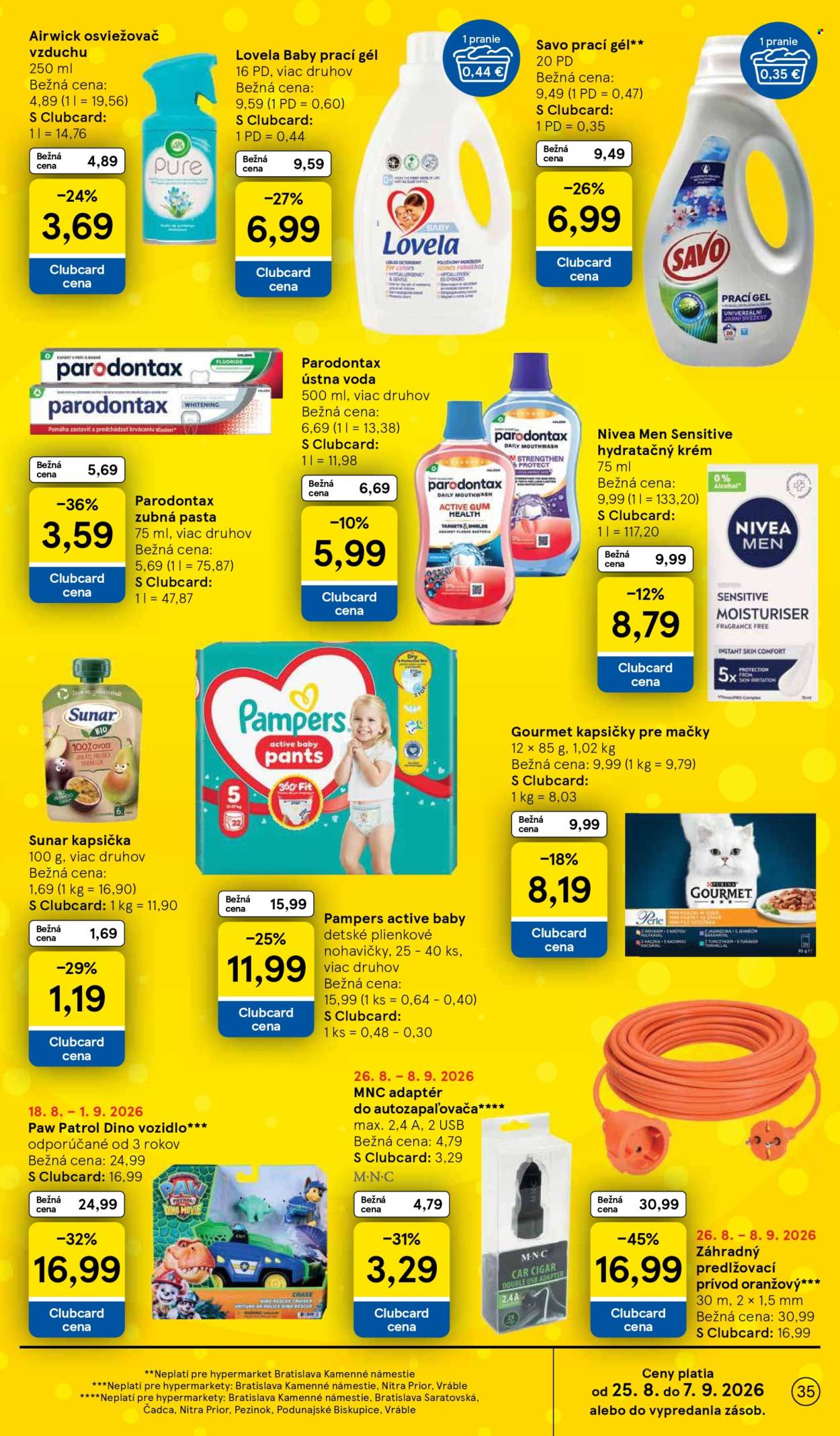 Leták TESCO - 26.8.2026 - 1.9.2026. Strana 35