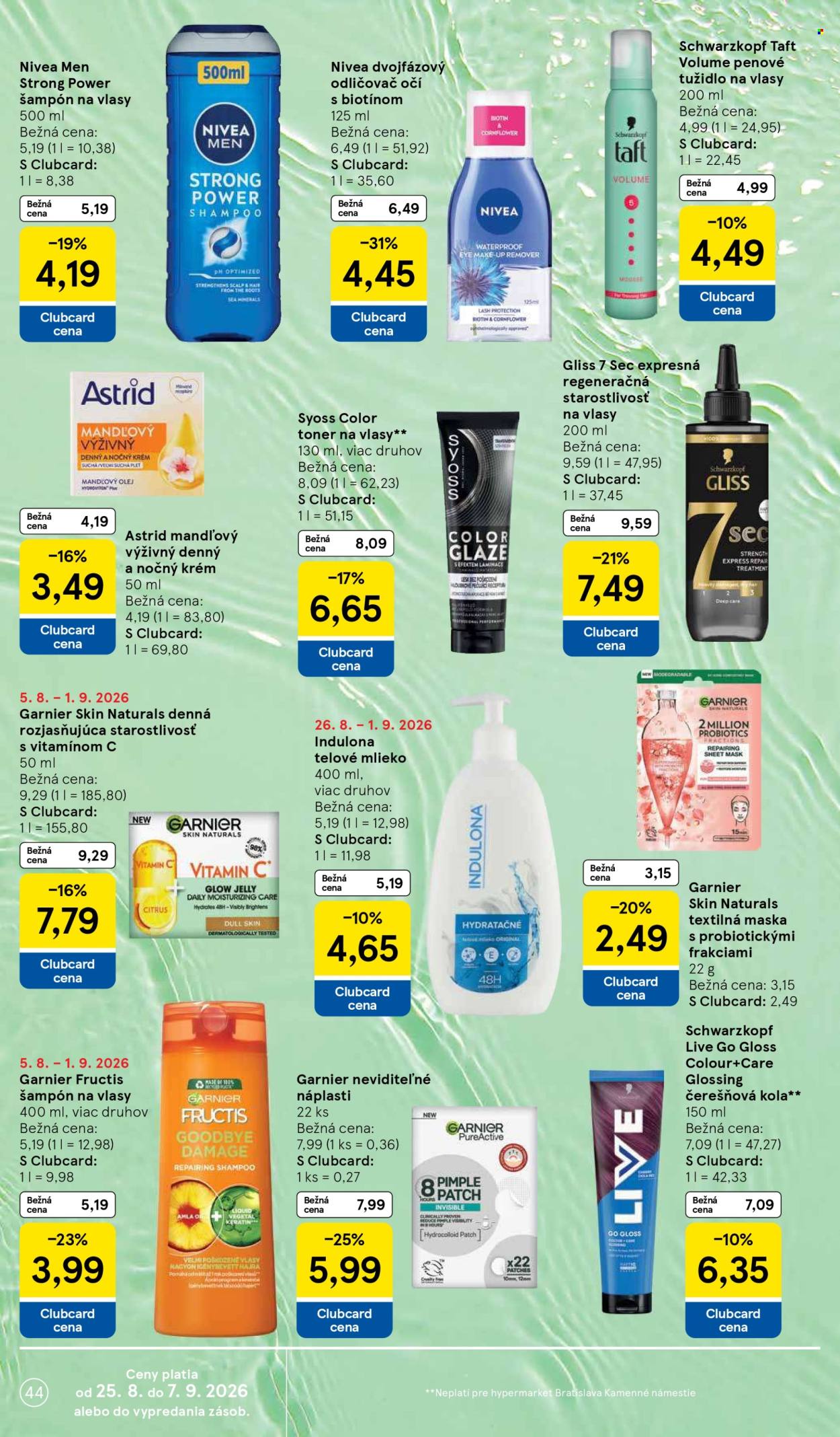 Leták TESCO - 26.8.2026 - 1.9.2026. Strana 44