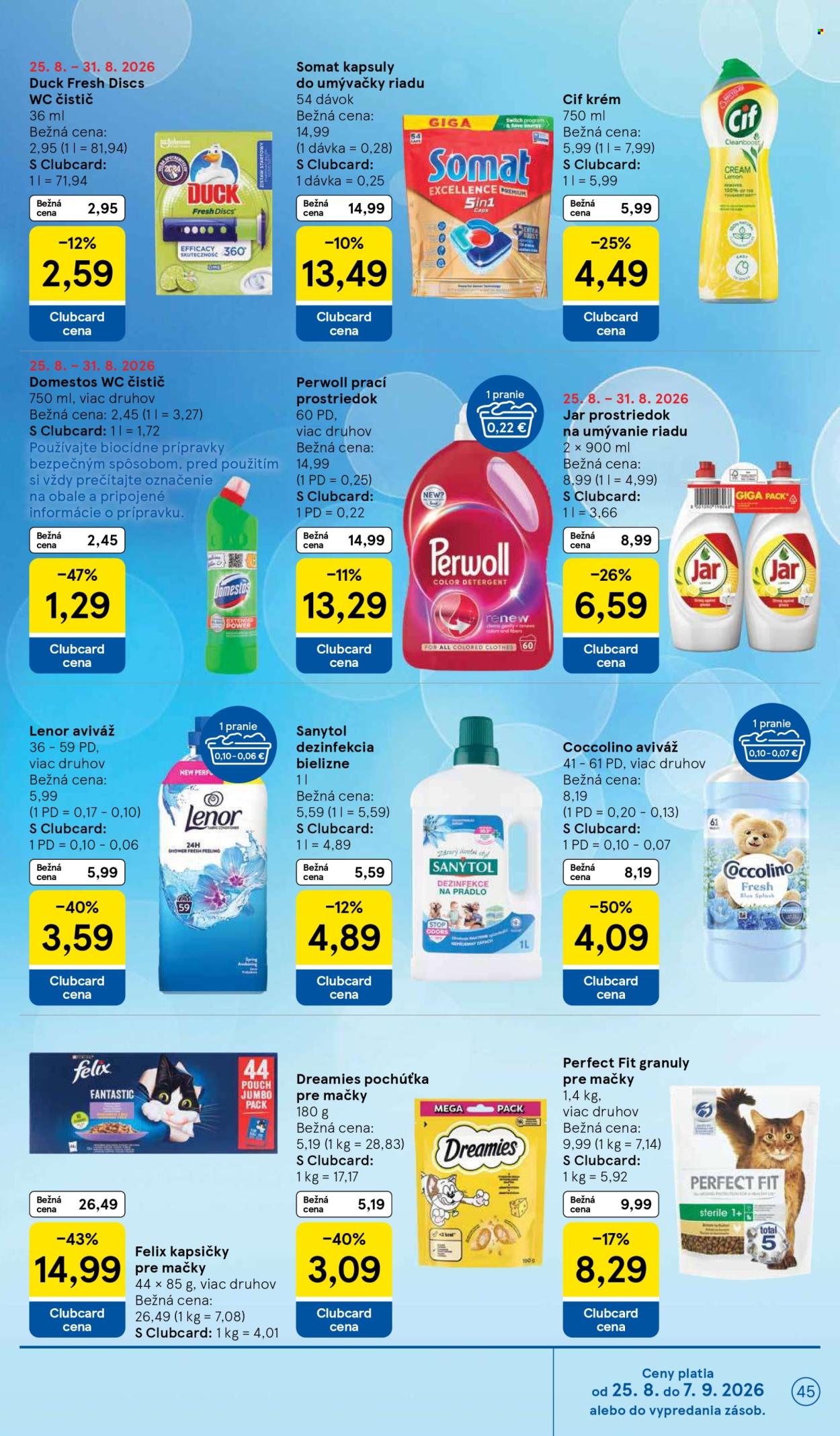 Leták TESCO - 26.8.2026 - 1.9.2026. Strana 45