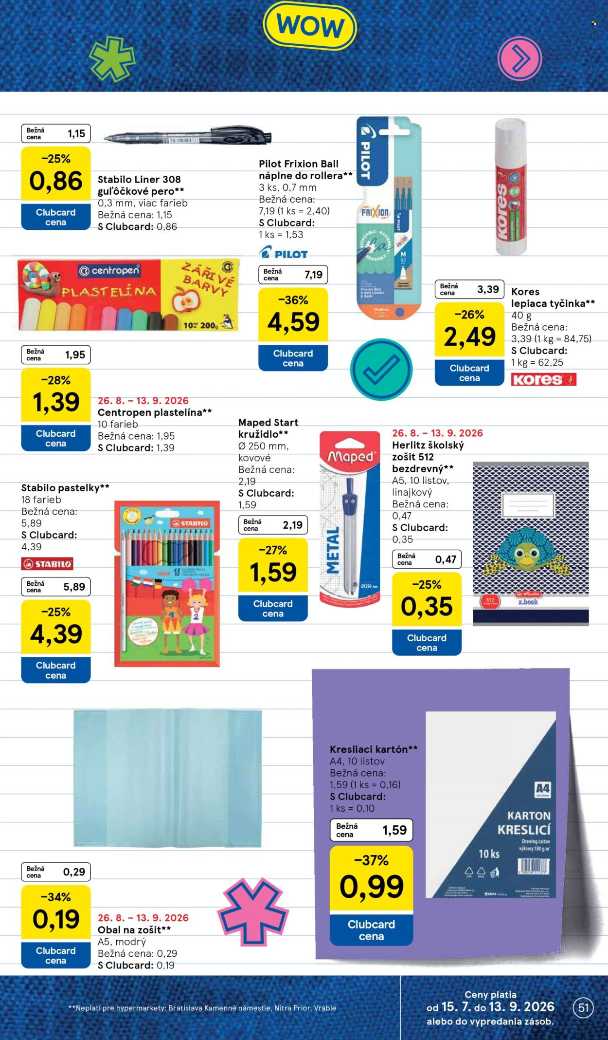 Leták TESCO - 26.8.2026 - 1.9.2026. Strana 51