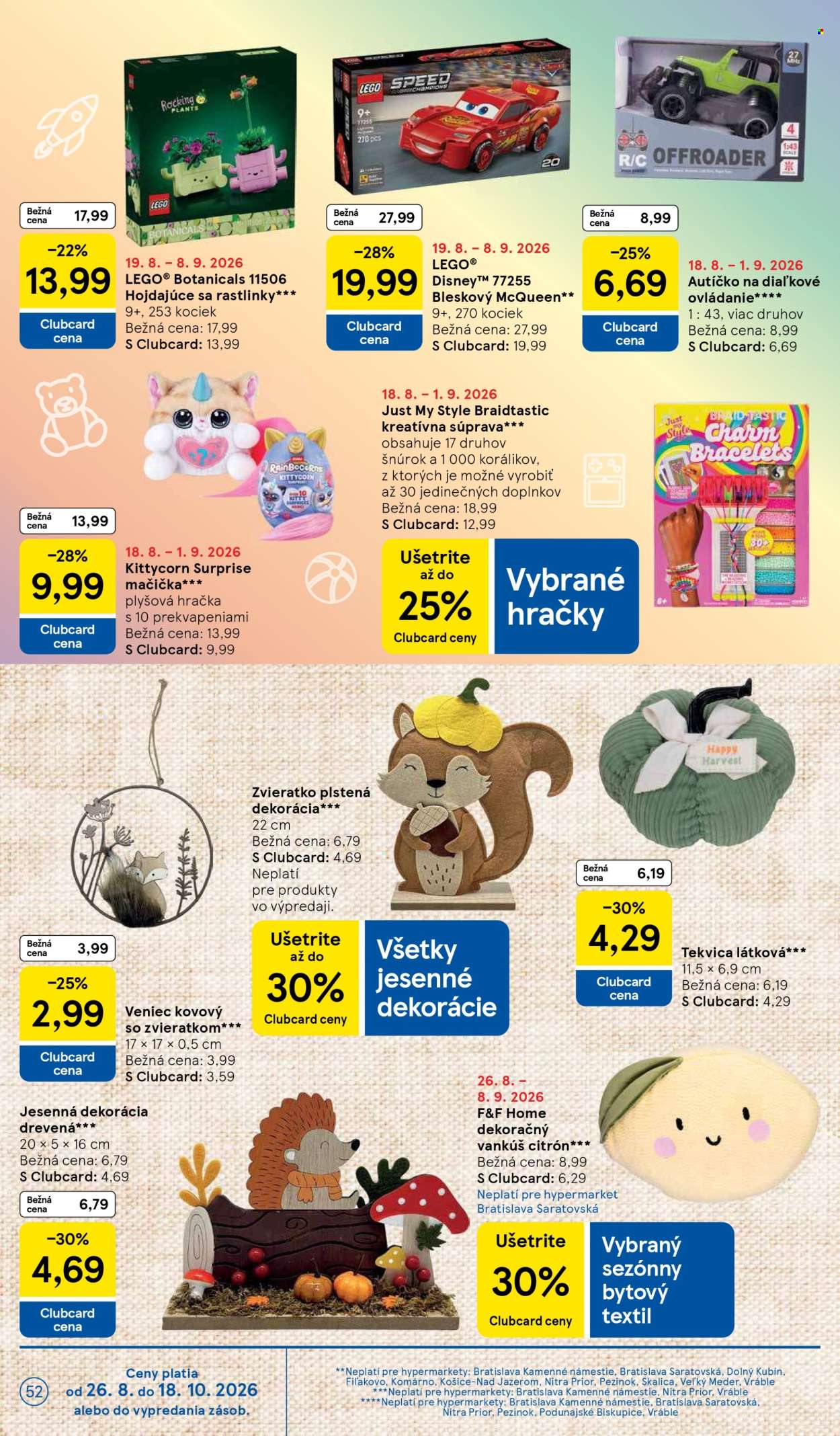 Leták TESCO - 26.8.2026 - 1.9.2026. Strana 52