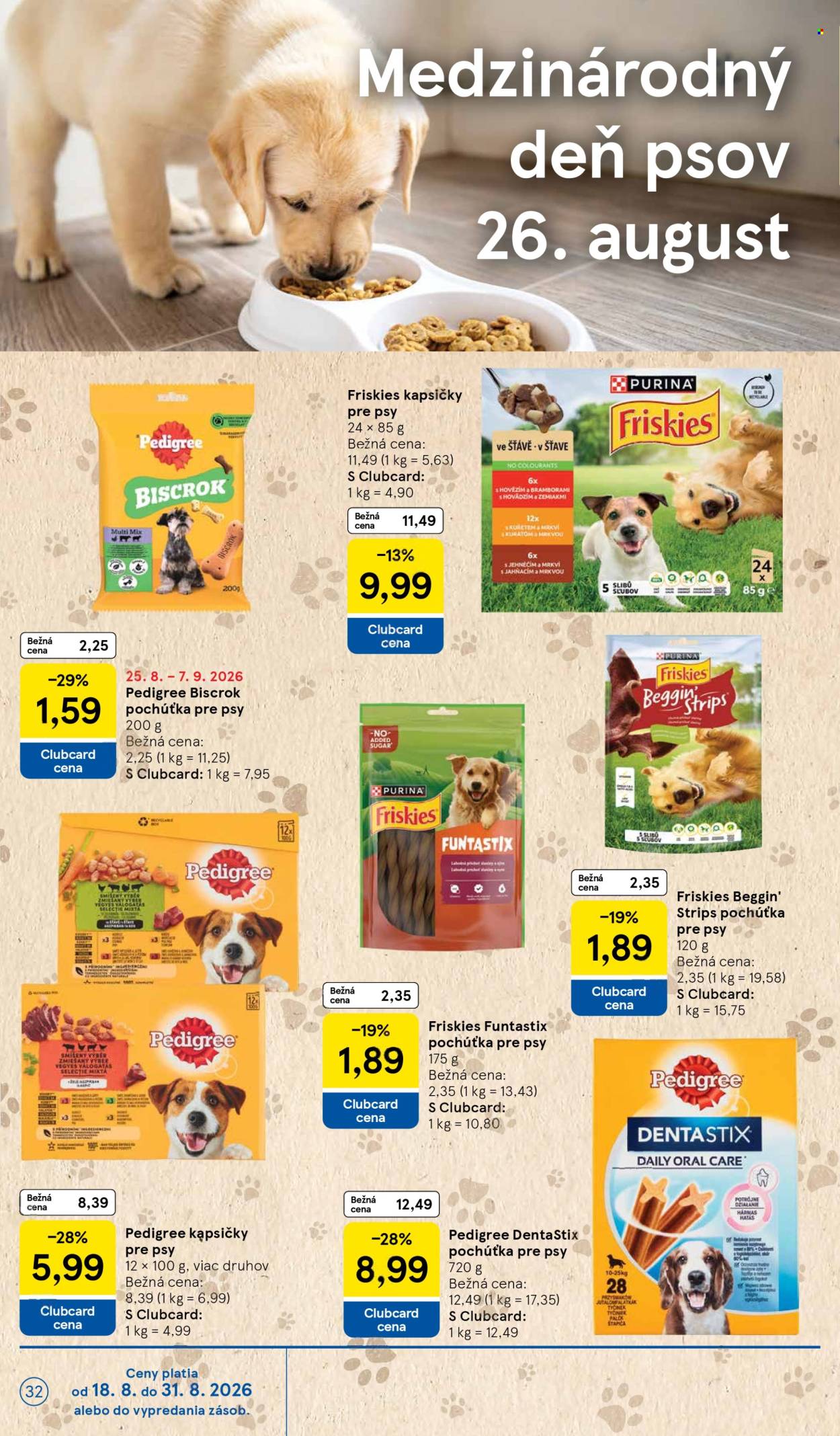 Leták TESCO supermarket - 26.8.2026 - 1.9.2026. Strana 32