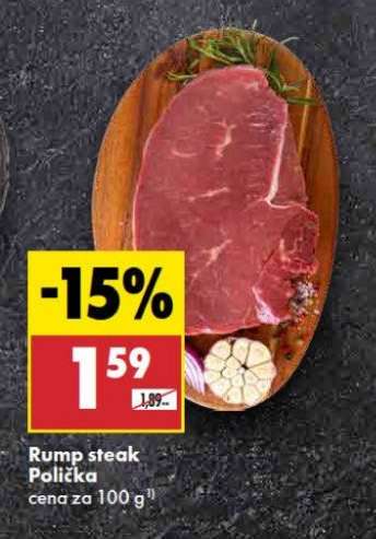 Rump steak Polička