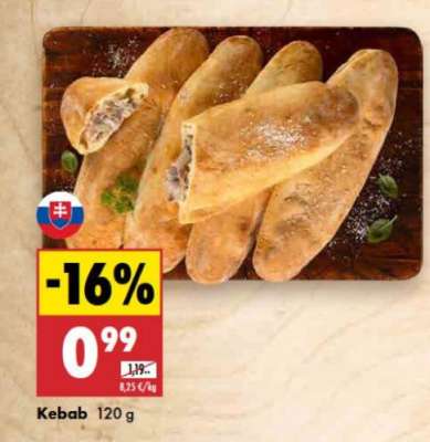 Kebab 120 g