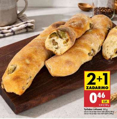 Tyčinka s olivami 80 g