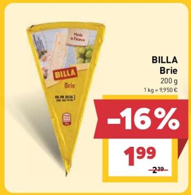 BILLA Brie