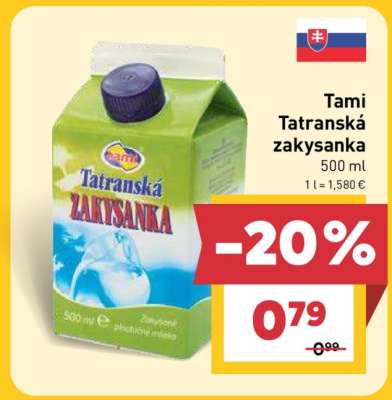 Tami Tatranská zakysanka