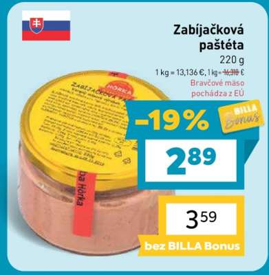 Zabíjačková paštéta