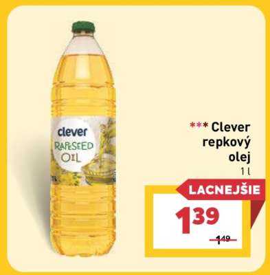 *** Clever repkový olej