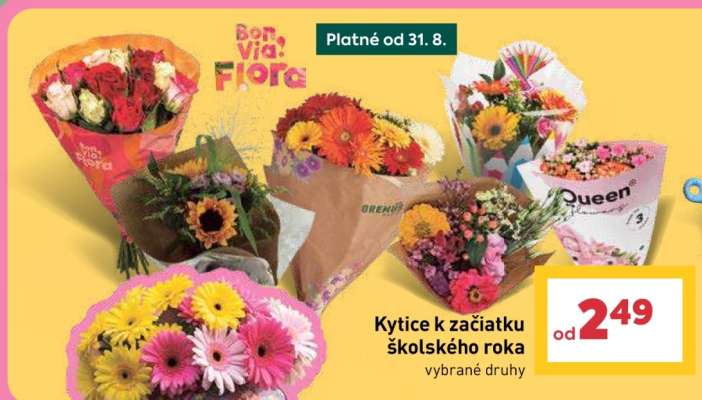 Kytice k začiatku školského roka