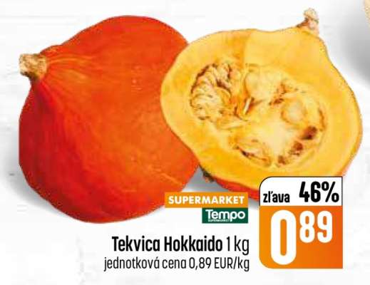 Tekvica Hokkaido 1 kg