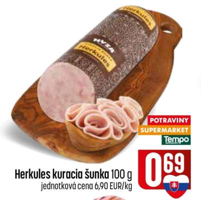 Herkules kuracia šunka