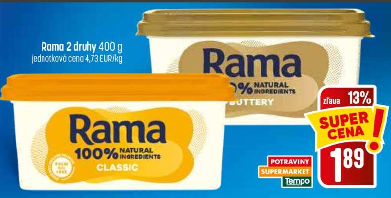 Rama 2 druhy 400 g