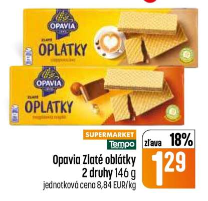 OPAVIA ZLATÉ OBLÁTKY