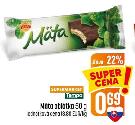 Máta oblátka 50 g