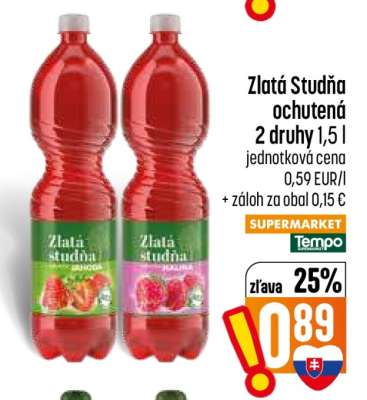 Zlatá Studňa ochutená