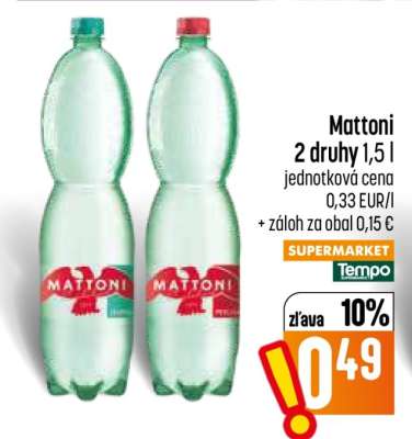 Mattoni 2 druhy 1,5 l