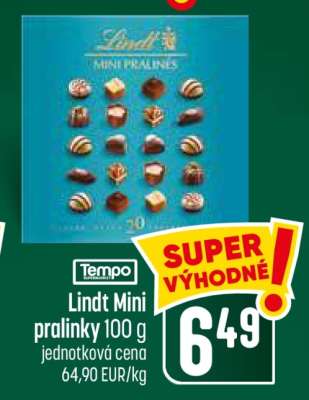 Lindt Mini pralinky 100 g