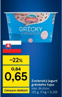 ZVOLENSKÝ Jogurt gréckeho typu