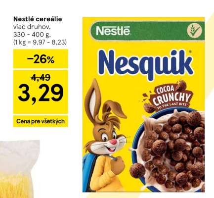 NESTLÉ Cereálie