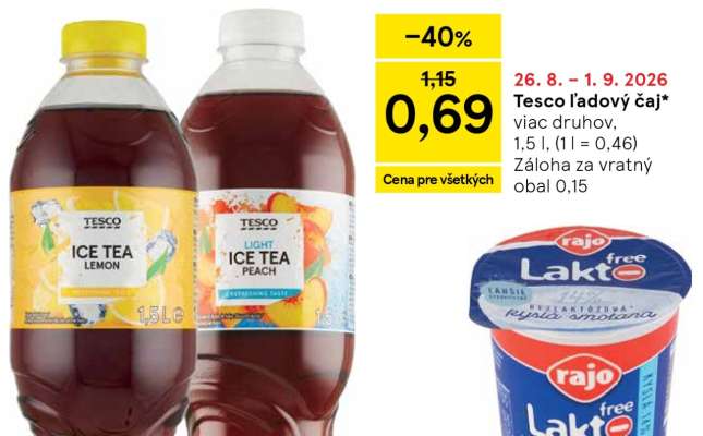 Tesco ľadový čaj