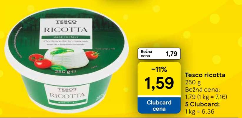 Tesco ricotta