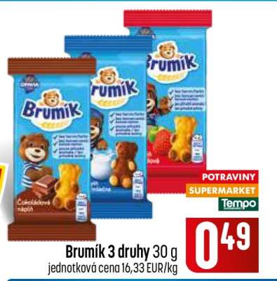 Brumík 3 druhy 30 g
