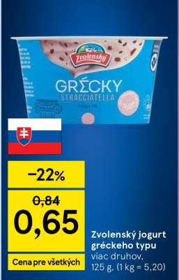 ZVOLENSKÝ Jogurt gréckeho typu