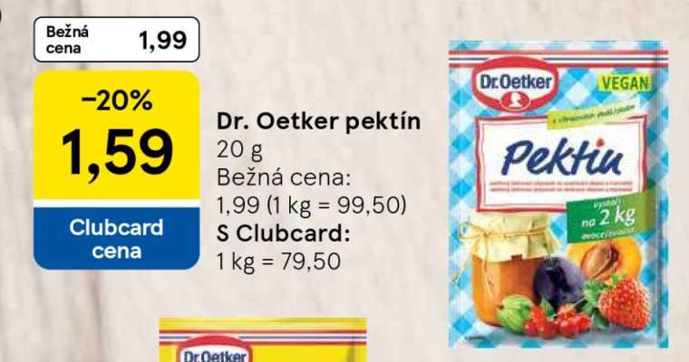 Dr. Oetker pektín