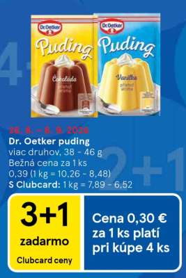 Dr. Oetker puding