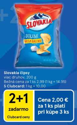 Slovakia čipsy