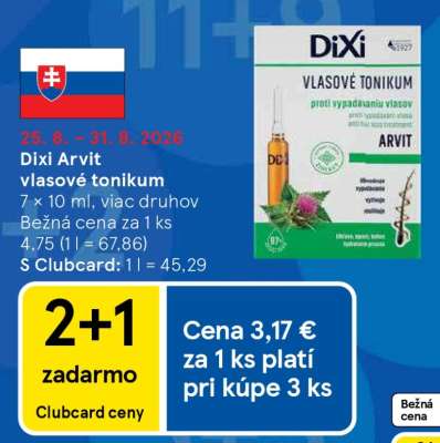 Dixi Arvit vlasové tonikum