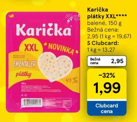 Karička plátky XXL