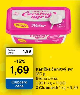 Karička čerstvý syr****