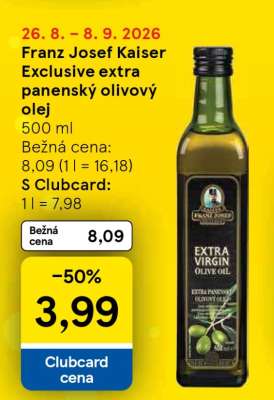 Franz Josef Kaiser Exclusive Extra panenský olivový olej