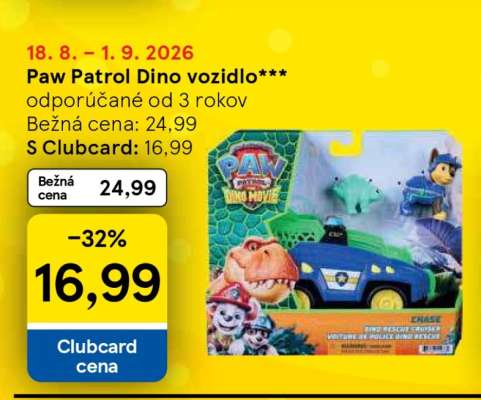 Paw Patrol Dino vozidlo***