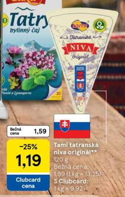 Tami tatranská niva originál