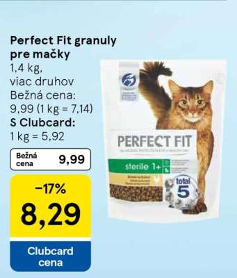 PERFECT FIT Granuly pre mačky