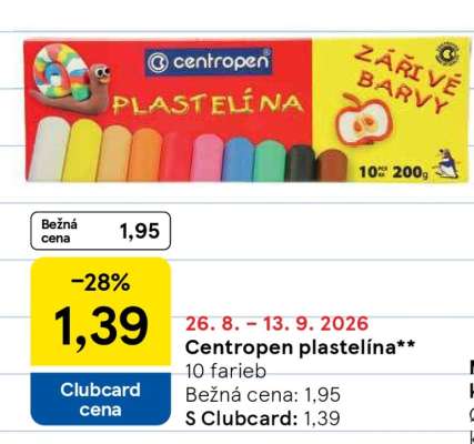 Centropen Plastelína