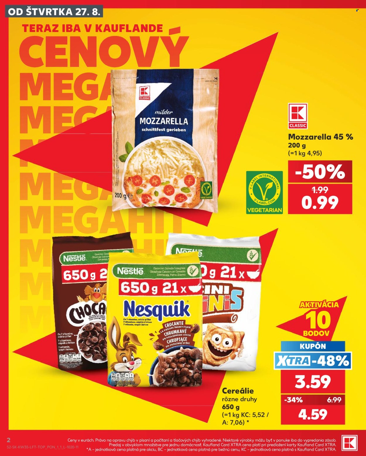 Leták Kaufland - 27.8.2026 - 2.9.2026. Strana 2